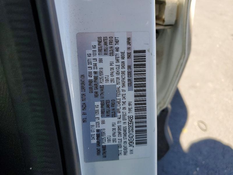 55570406 :رقم المزاد ، JM3KE4DY0G0839486 vin ، 2016 Mazda Cx-5 مزاد بيع