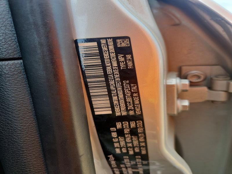 Продажа на аукционе авто 2016 Jeep Renegade, vin: ZACCJBBT4GPE33712, номер лота: 55583736