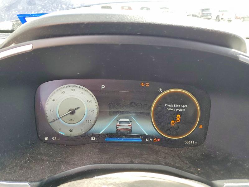 2021 Hyundai Santa Fe მანქანა იყიდება აუქციონზე, vin: 5NMS34AJ2MH311580, აუქციონის ნომერი: 55803726