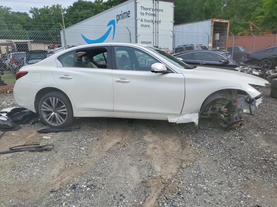 2022 Infiniti Q50 მანქანა იყიდება აუქციონზე, vin: JN1EV7CR1NM340531, აუქციონის ნომერი: 55780606
