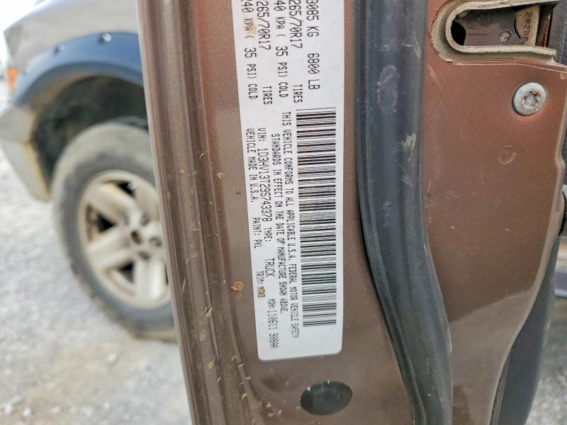 2009 Dodge Ram 1500 მანქანა იყიდება აუქციონზე, vin: 1D3HV13T29S743378, აუქციონის ნომერი: 57687716