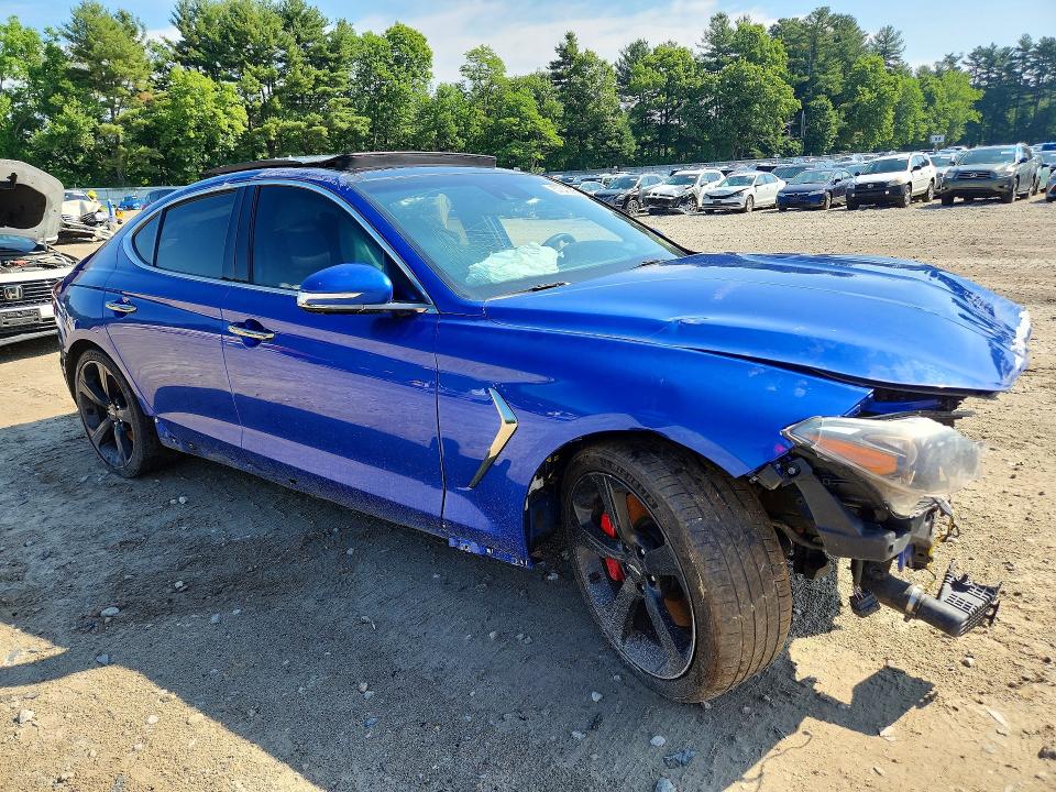57040056 :رقم المزاد ، KMTG74LE2LU042032 vin ، 2020 Genesis G70 مزاد بيع