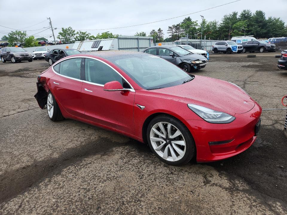 2018 Tesla Model 3 მანქანა იყიდება აუქციონზე, vin: 5YJ3E1EB7JF065400, აუქციონის ნომერი: 57505126