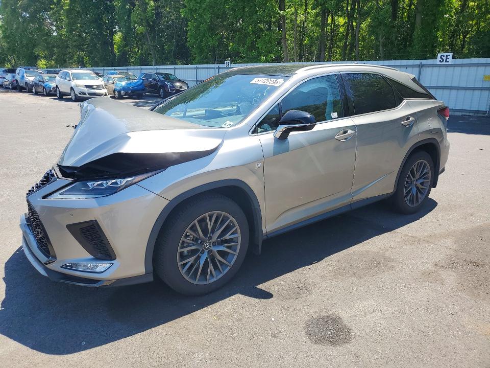 2022 Lexus Rx მანქანა იყიდება აუქციონზე, vin: 2T2YZMDA6NC361034, აუქციონის ნომერი: 57722296