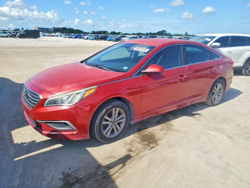 Auction sale of the 2017 Hyundai Sonata, vin: 5NPE24AFXHH459528, lot number: 58833356