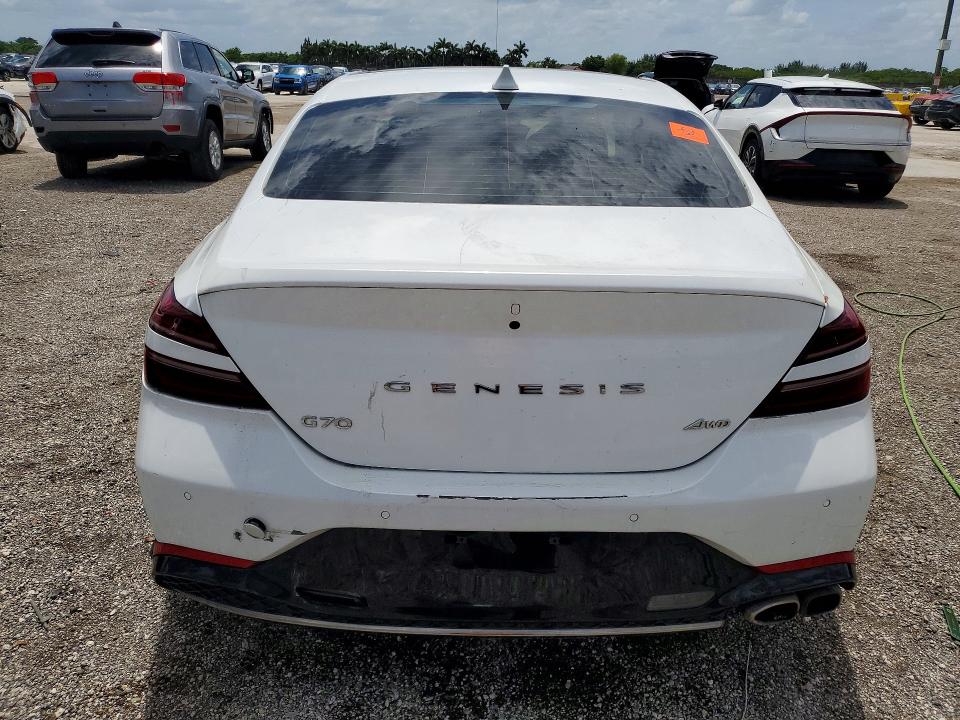 Продаж на аукціоні авто 2023 Genesis G70, vin: KMTG34TA9PU120207, номер лоту: 55279826