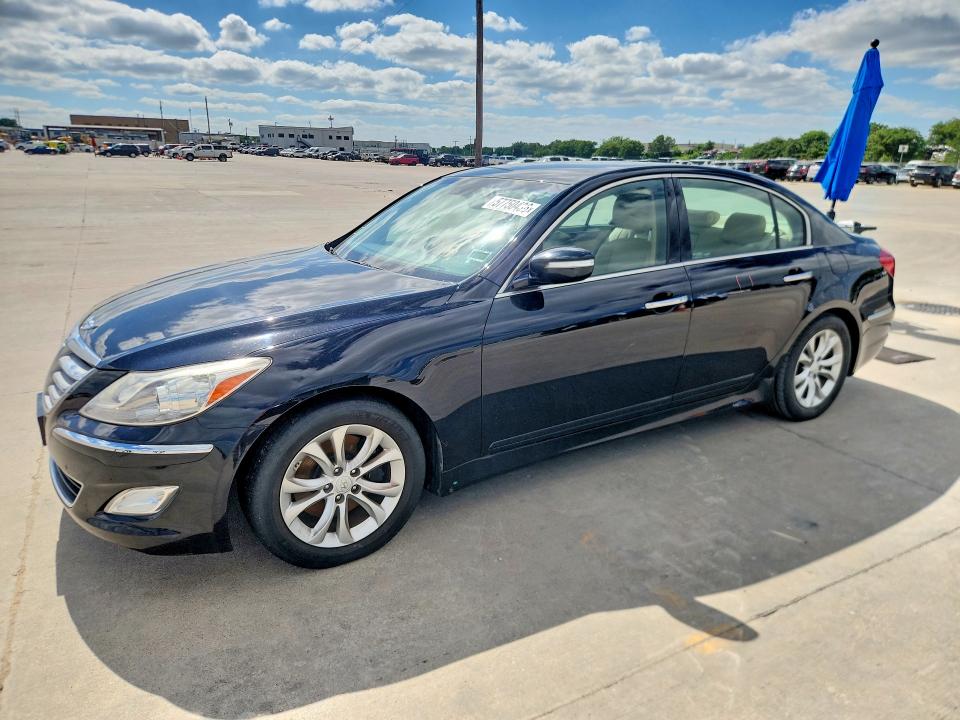 2013 Hyundai Genesis მანქანა იყიდება აუქციონზე, vin: KMHGC4DD2DU232877, აუქციონის ნომერი: 57750436