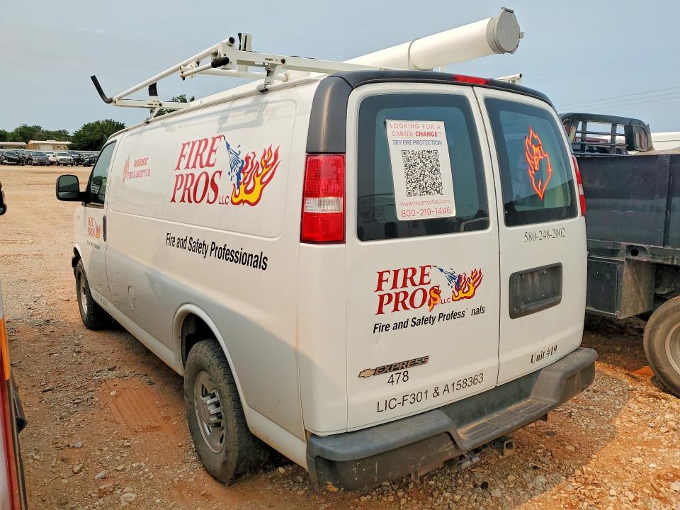 Aukcja sprzedaży 2019 Chevrolet Express G2500, vin: 1GCWGAFG8K1370786, numer aukcji: 59351186