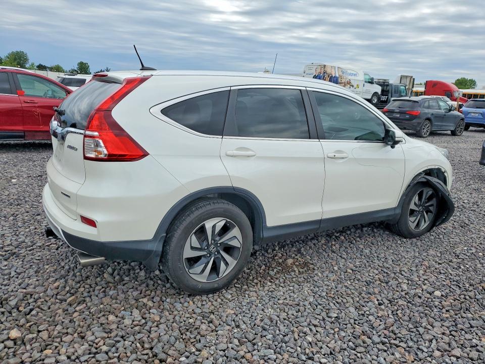 55136526 :رقم المزاد ، 5J6RM4H93FL077727 vin ، 2015 Honda Cr-v مزاد بيع