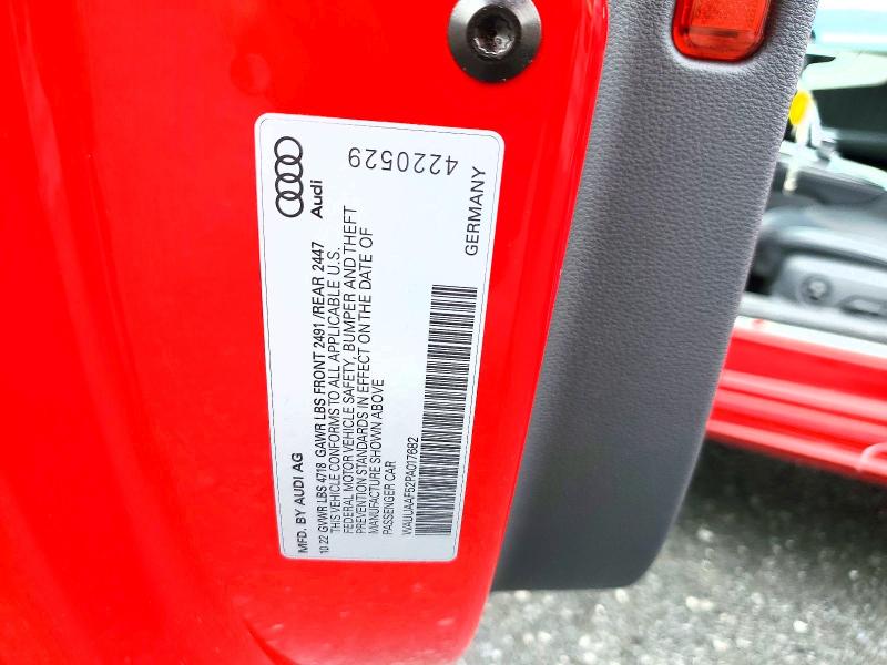 56598996 :رقم المزاد ، WAUUAAF52PA017682 vin ، 2023 Audi A5 مزاد بيع