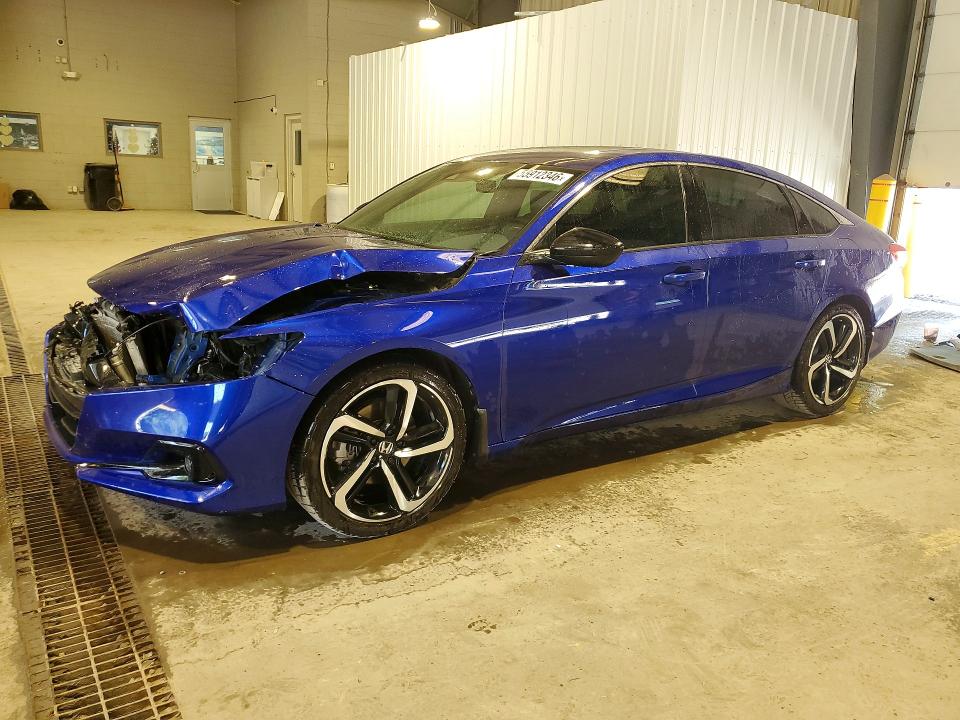 55912346 :رقم المزاد ، 1HGCV2F39MA008126 vin ، 2021 Honda Accord مزاد بيع