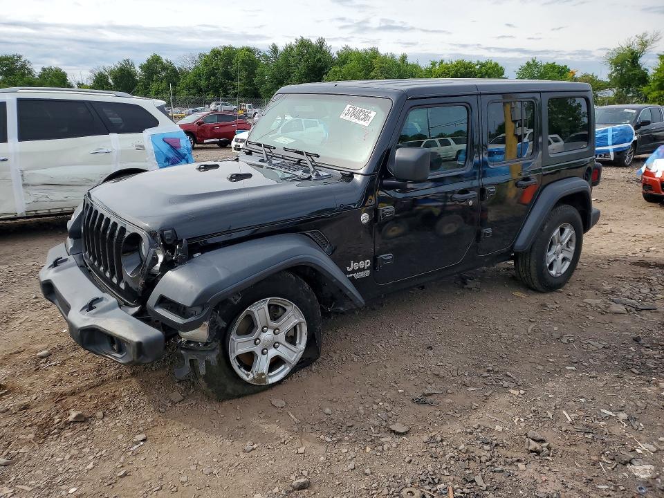 2020 Jeep Wrangler Unlimited მანქანა იყიდება აუქციონზე, vin: 1C4HJXDG1LW297362, აუქციონის ნომერი: 57848256