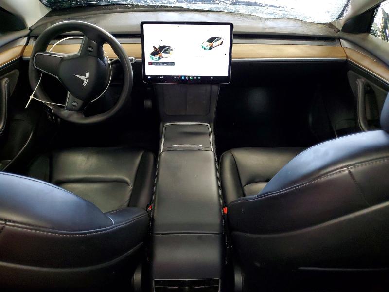 2022 Tesla Model 3 მანქანა იყიდება აუქციონზე, vin: 5YJ3E1EB1NF195808, აუქციონის ნომერი: 56263976