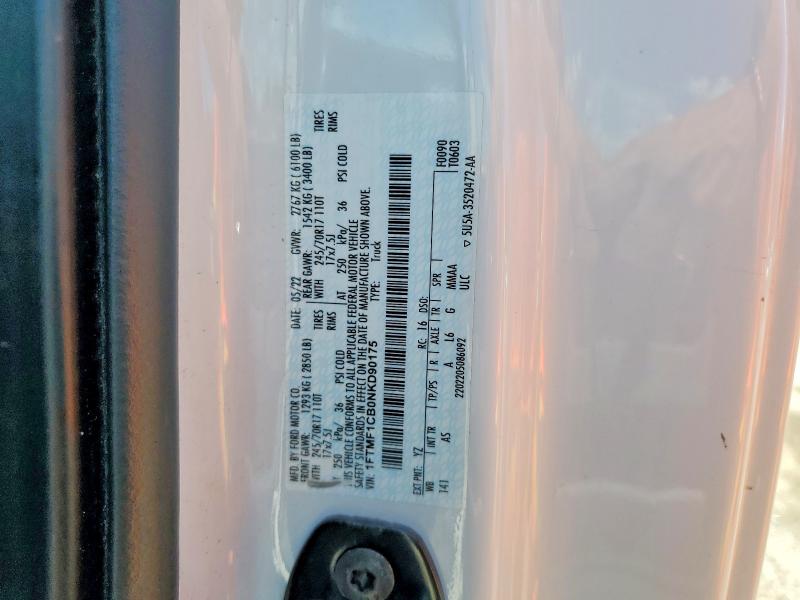 Продаж на аукціоні авто 2022 Ford F150, vin: 1FTMF1CB0NKD90175, номер лоту: 57472736
