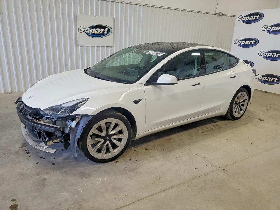 Aukcja sprzedaży 2022 Tesla Model 3, vin: 5YJ3E1EA1NF289873, numer aukcji: 58598776