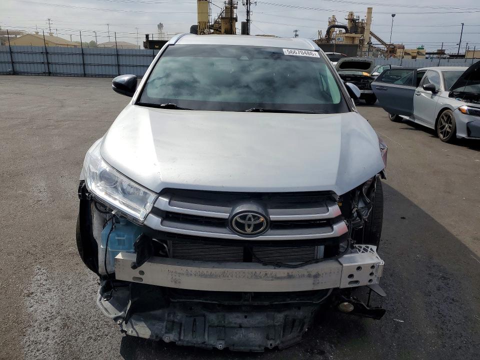 Aukcja sprzedaży 2019 Toyota Highlander, vin: 5TDKZRFH4KS365202, numer aukcji: 56670486