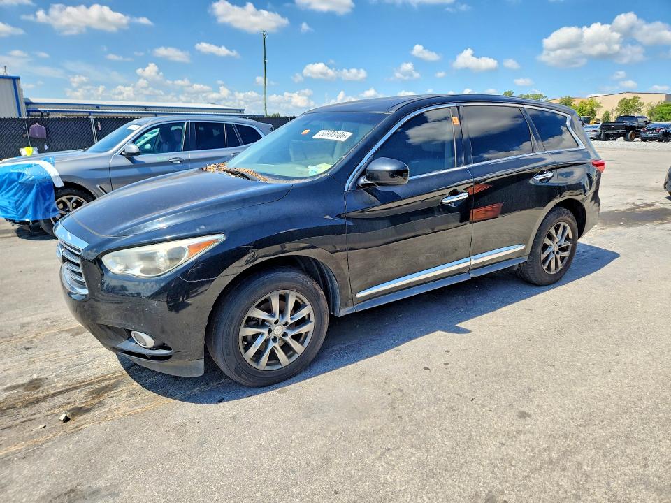 56993406 :رقم المزاد ، 5N1AL0MN7DC324080 vin ، 2013 Infiniti Jx35 مزاد بيع