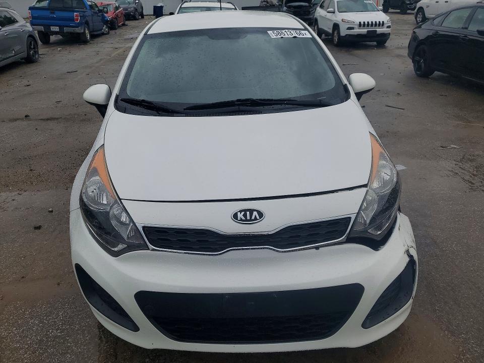58613766 :رقم المزاد ، KNADN5A39C6054713 vin ، 2012 Kia Rio 5-door مزاد بيع