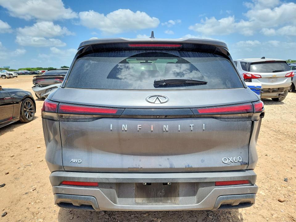 57856316 :رقم المزاد ، 5N1AL1FS7SC351026 vin ، 2025 Infiniti Qx60 مزاد بيع