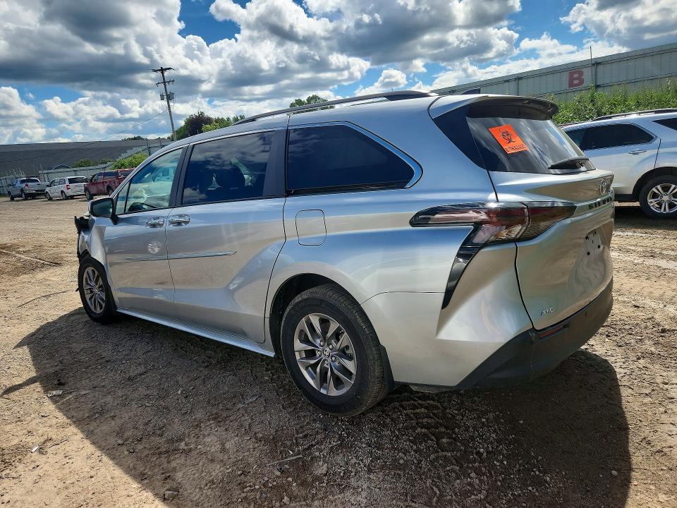2023 Toyota Sienna მანქანა იყიდება აუქციონზე, vin: 5TDYSKFCXPS106697, აუქციონის ნომერი: 57543086