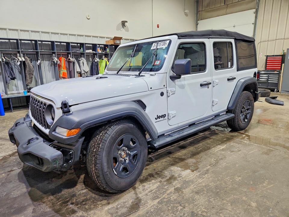 Продажа на аукционе авто 2024 Jeep Wrangler, vin: 1C4PJXDG2RW305425, номер лота: 57618706