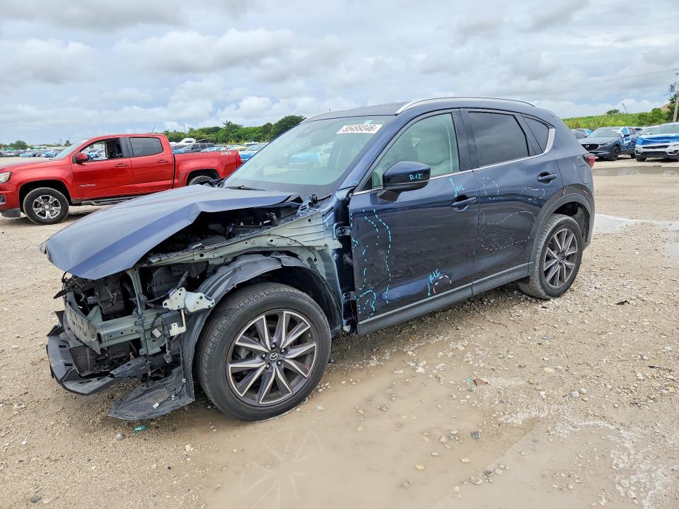 Продажа на аукционе авто 2018 Mazda Cx-5, vin: JM3KFADMXJ1422533, номер лота: 55499346