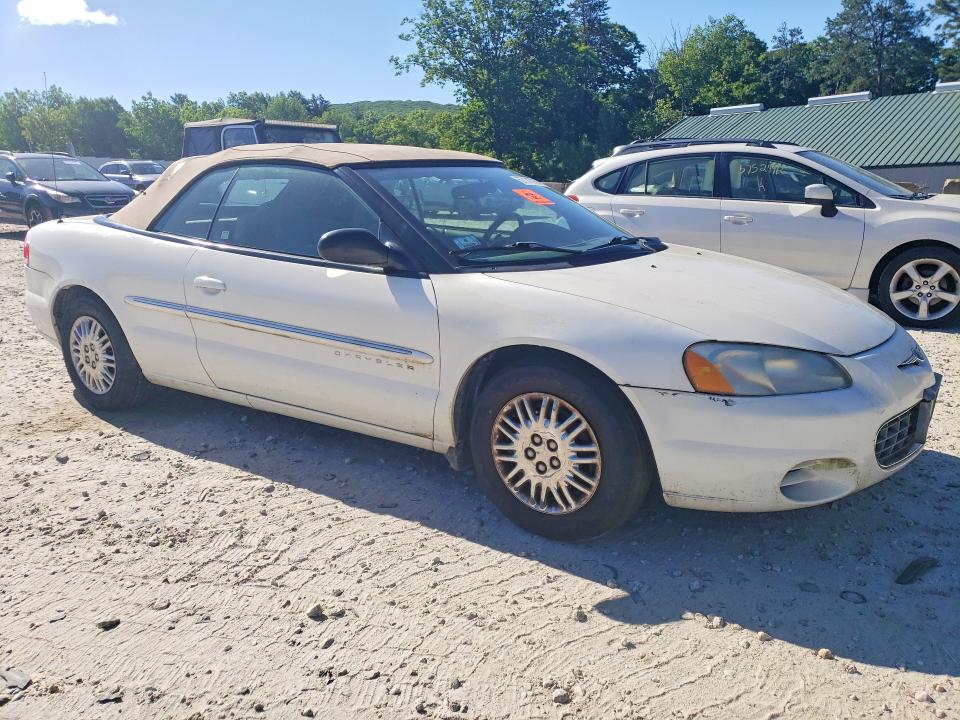 Aukcja sprzedaży 2001 Chrysler Sebring, vin: 1C3EL45U91N615221, numer aukcji: 57143756