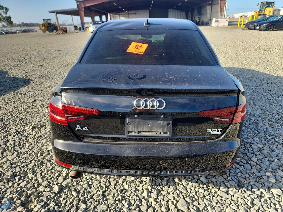 2018 Audi A4 მანქანა იყიდება აუქციონზე, vin: WAULMAF43JA047226, აუქციონის ნომერი: 56322236