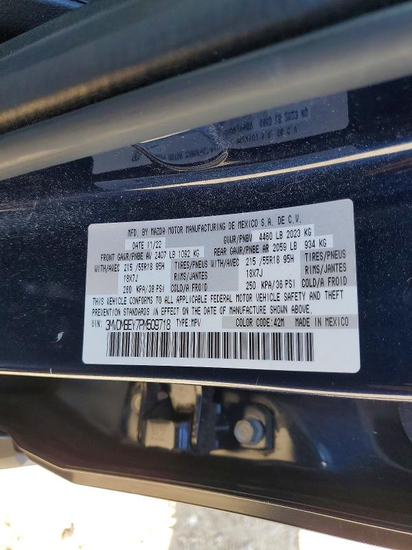 Продажа на аукционе авто 2023 Mazda Cx-30, vin: 3MVDMBEY7PM509718, номер лота: 57389316
