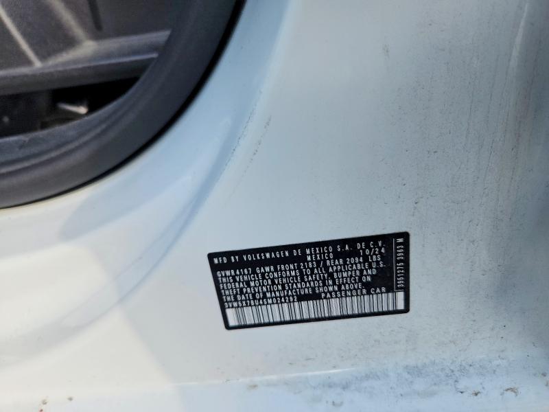 2025 Volkswagen Jetta მანქანა იყიდება აუქციონზე, vin: 3VW5X7BU4SM024292, აუქციონის ნომერი: 56171626
