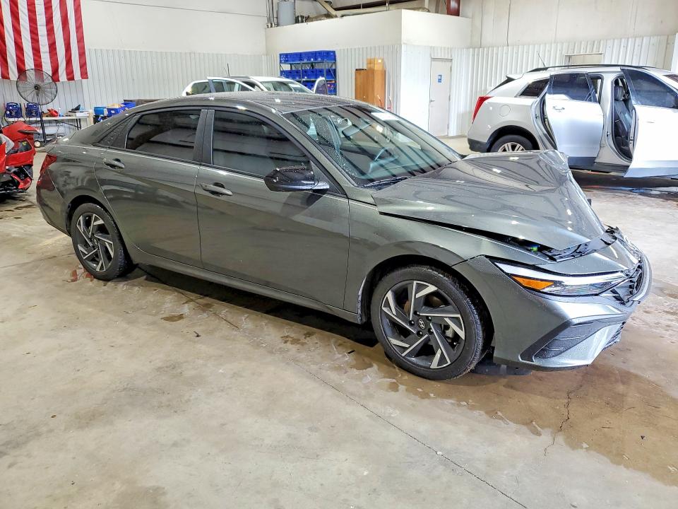 56123456 :رقم المزاد ، KMHLM4DG3SU056960 vin ، 2025 Hyundai Elantra مزاد بيع