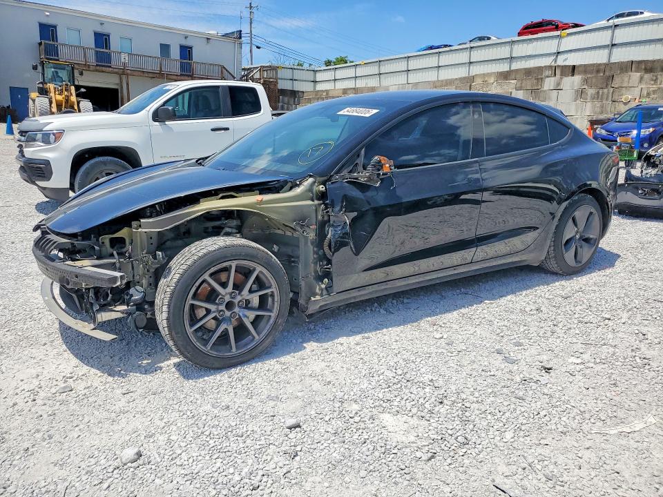 2020 Tesla Model 3 მანქანა იყიდება აუქციონზე, vin: 5YJ3E1EA1LF609223, აუქციონის ნომერი: 54884006