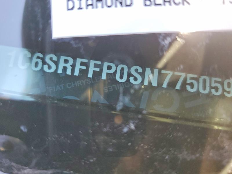 57370776 :رقم المزاد ، 1C6SRFFP0SN775059 vin ، 2025 Ram 1500 مزاد بيع