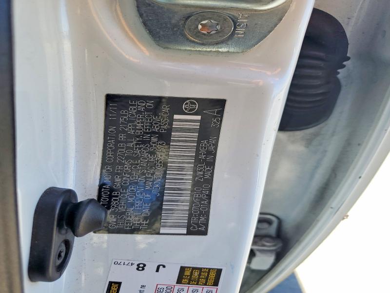 56486176 :رقم المزاد ، JTDKN3DUXB5361573 vin ، 2011 Toyota Prius مزاد بيع
