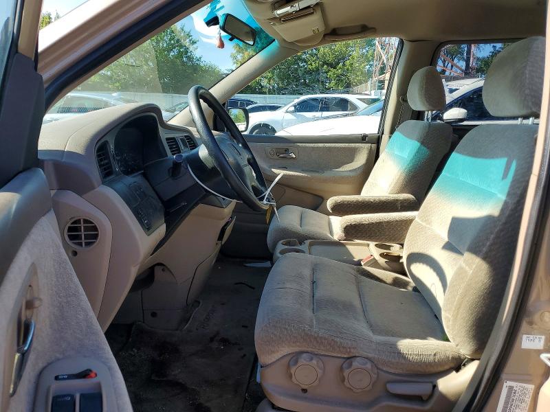 58455376 :رقم المزاد ، 2HKRL18521H545481 vin ، 2001 Honda Odyssey مزاد بيع