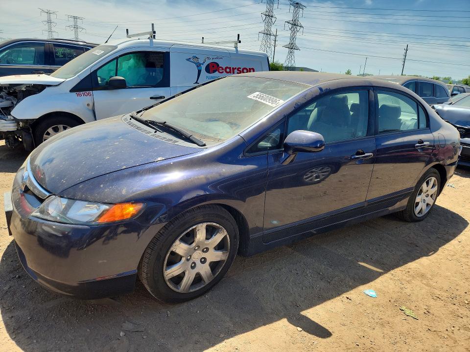 Aukcja sprzedaży 2007 Honda Civic, vin: 1HGFA16597L078836, numer aukcji: 55600996