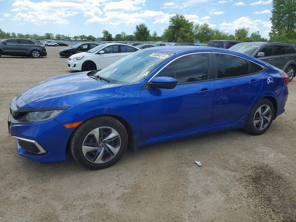Продажа на аукционе авто 2019 Honda Civic, vin: 2HGFC2F50KH011547, номер лота: 55364516