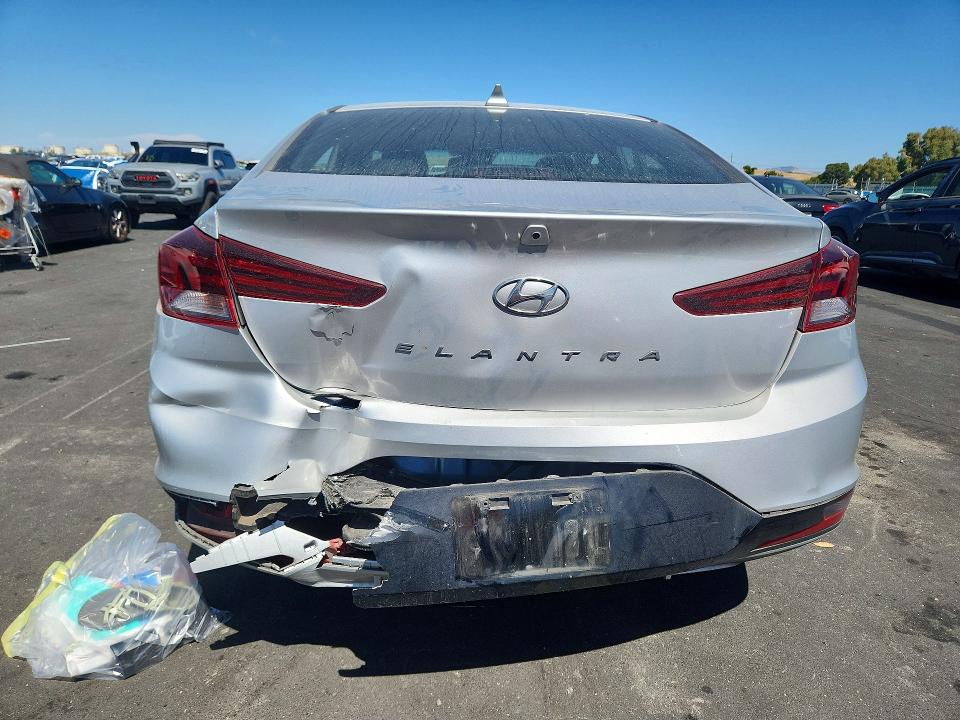 2019 Hyundai Elantra მანქანა იყიდება აუქციონზე, vin: 5NPD84LF8KH430222, აუქციონის ნომერი: 58387186