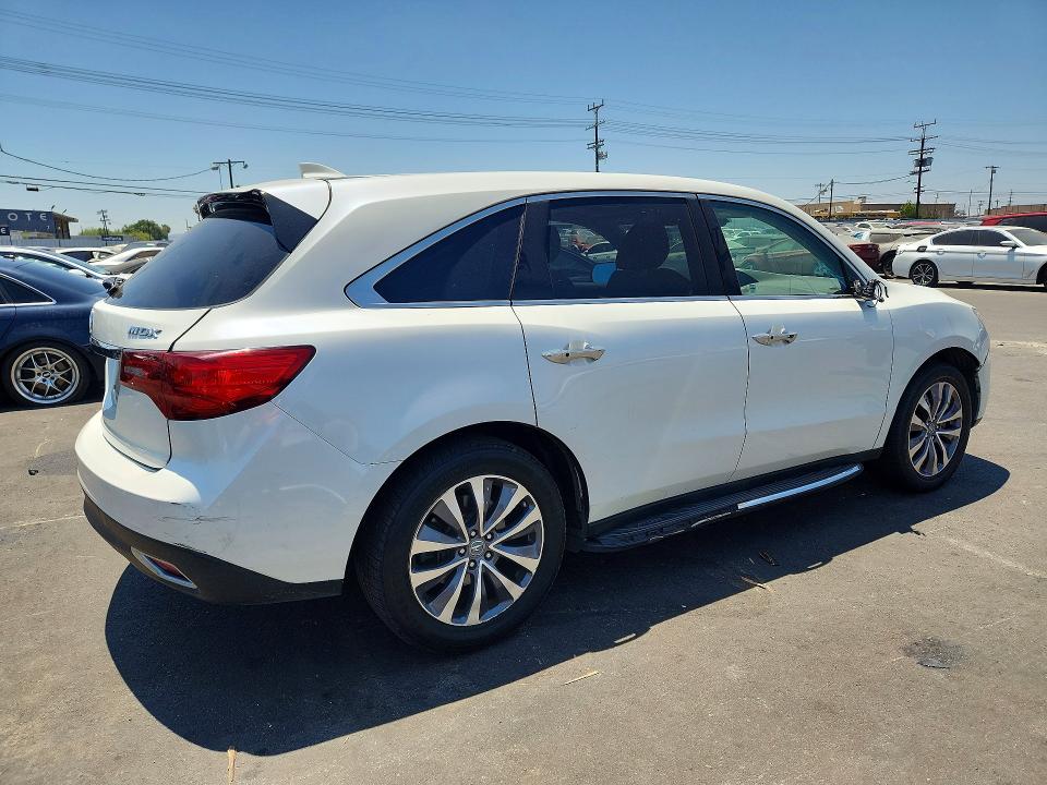 2014 Acura Mdx მანქანა იყიდება აუქციონზე, vin: 5FRYD3H66EB011934, აუქციონის ნომერი: 58068296