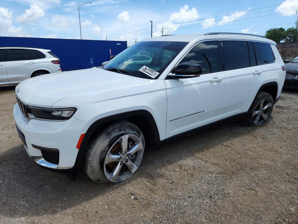57044446 :رقم المزاد ، 1C4RJKBG4M8172761 vin ، 2021 Jeep Grand Cherokee مزاد بيع