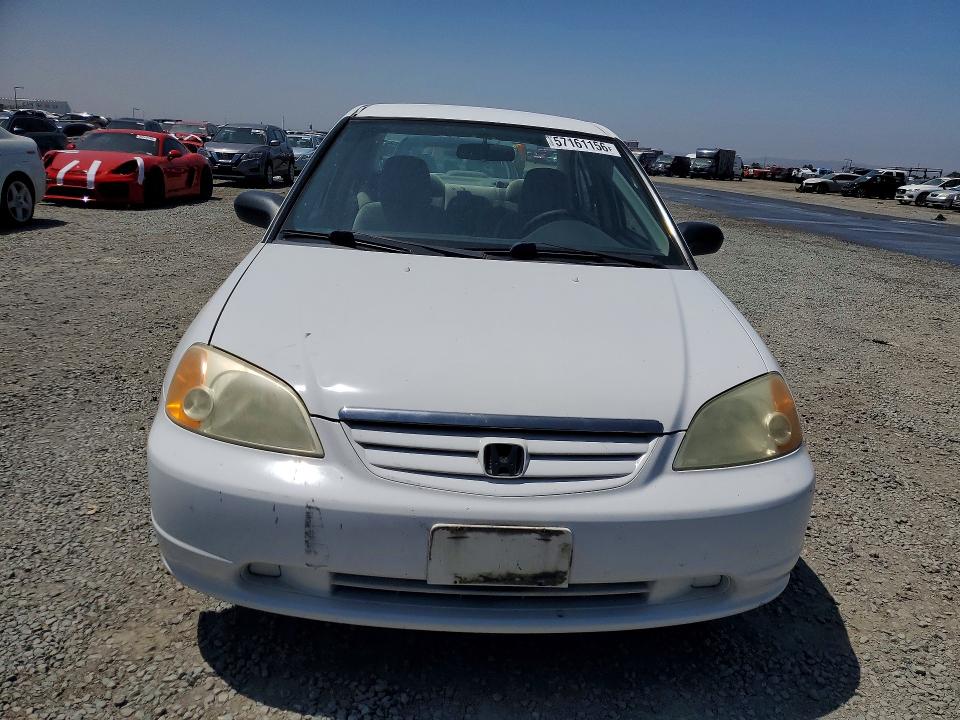 57161156 :رقم المزاد ، 2HGES16271H581817 vin ، 2001 Honda Civic مزاد بيع