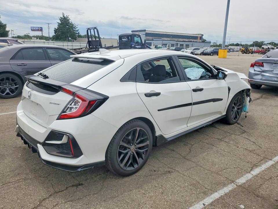 Продажа на аукционе авто 2021 Honda Civic, vin: SHHFK7H48MU201476, номер лота: 57999086