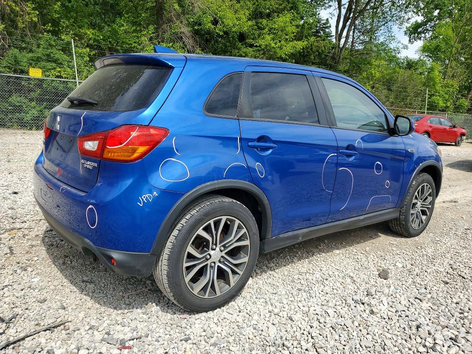 2017 Mitsubishi Outlander Sport მანქანა იყიდება აუქციონზე, vin: JA4AP3AU9HZ020607, აუქციონის ნომერი: 53885496
