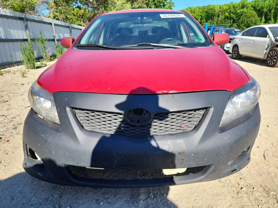 56799626 :رقم المزاد ، 2T1BU4EE9AC330123 vin ، 2010 Toyota Corolla مزاد بيع