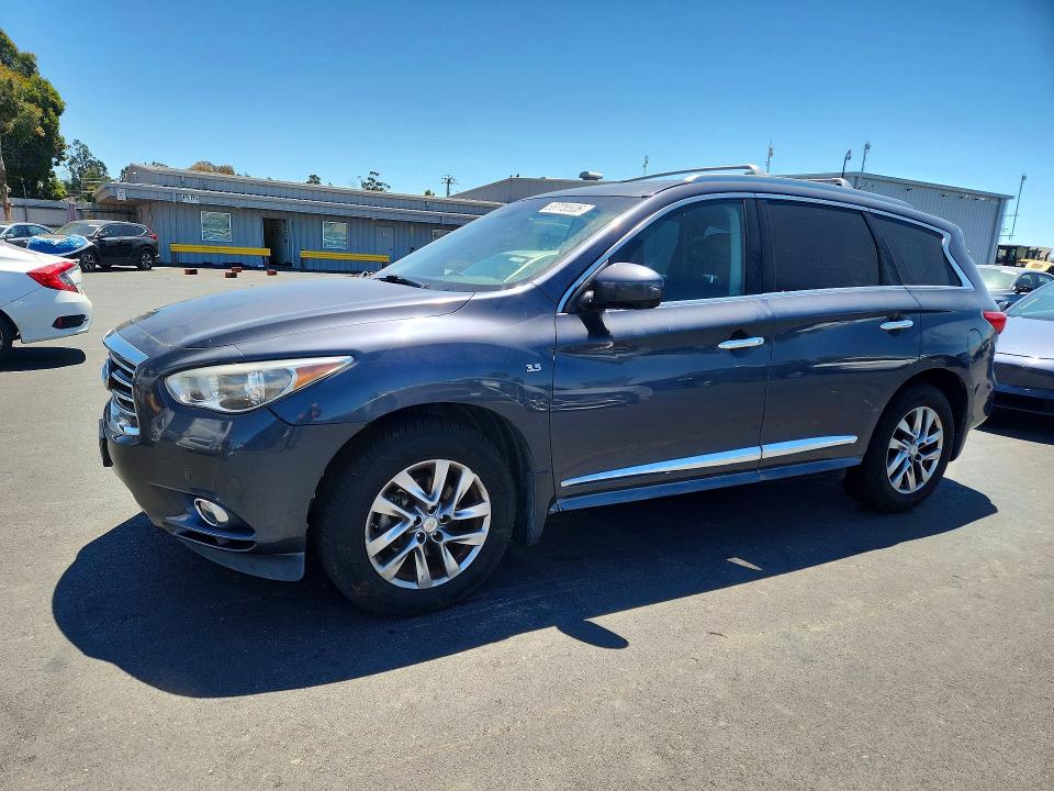 Aukcja sprzedaży 2014 Infiniti Qx60, vin: 5N1AL0MM2EC519660, numer aukcji: 58776506
