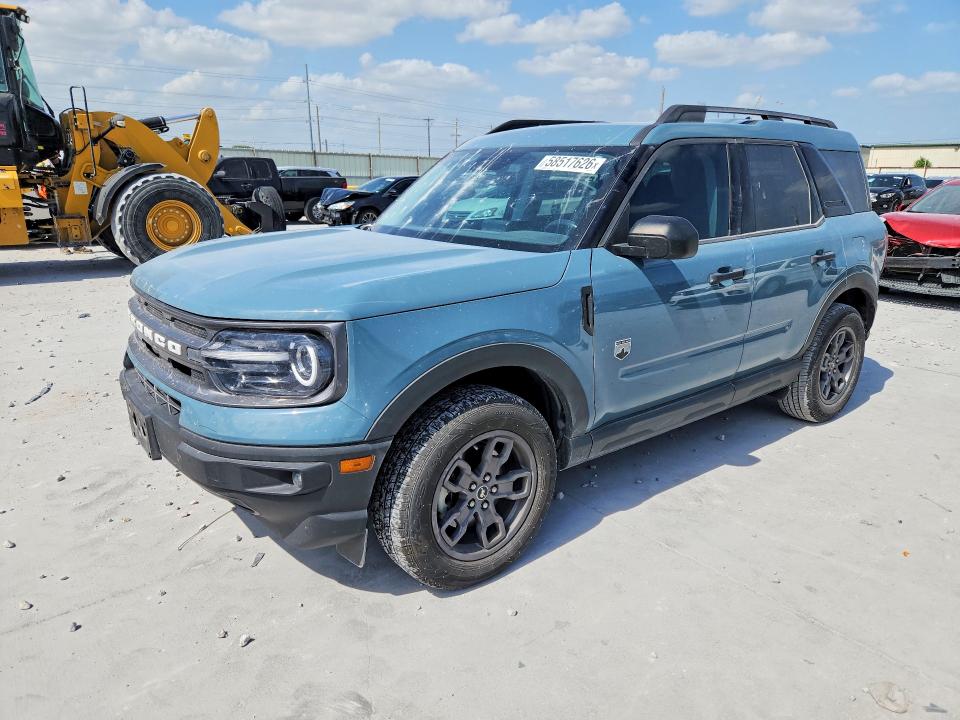 2023 Ford Bronco Sport მანქანა იყიდება აუქციონზე, vin: 3FMCR9B66PRD25329, აუქციონის ნომერი: 58517626