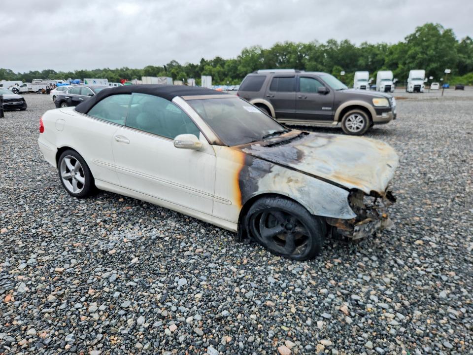 2005 Mercedes-benz Clk მანქანა იყიდება აუქციონზე, vin: WDBTK65G45T045303, აუქციონის ნომერი: 58024086
