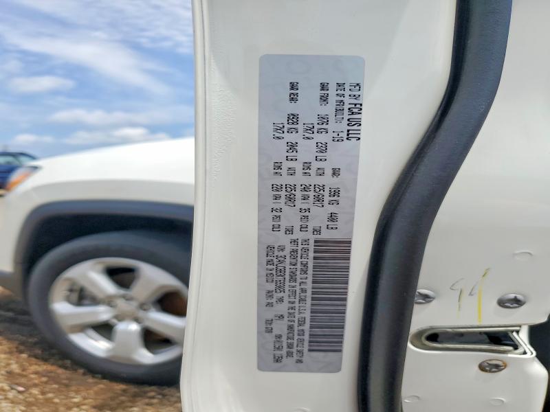 Продаж на аукціоні авто 2019 Jeep Compass, vin: 3C4NJCBB3KT693025, номер лоту: 58964106