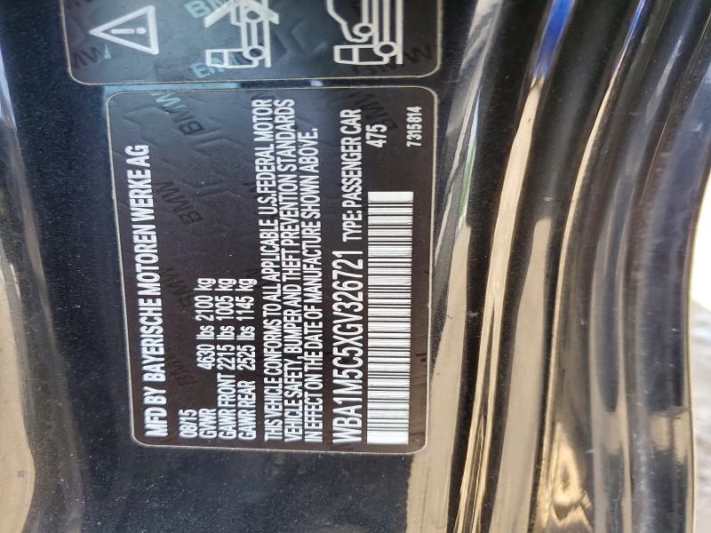 Продаж на аукціоні авто 2016 Bmw M235xi, vin: WBA1M5C5XGV326721, номер лоту: 59304366