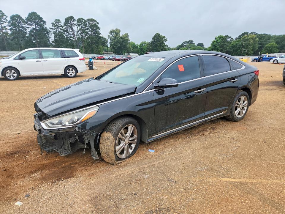 2018 Hyundai Sonata მანქანა იყიდება აუქციონზე, vin: 5NPE34AF9JH597922, აუქციონის ნომერი: 55650636